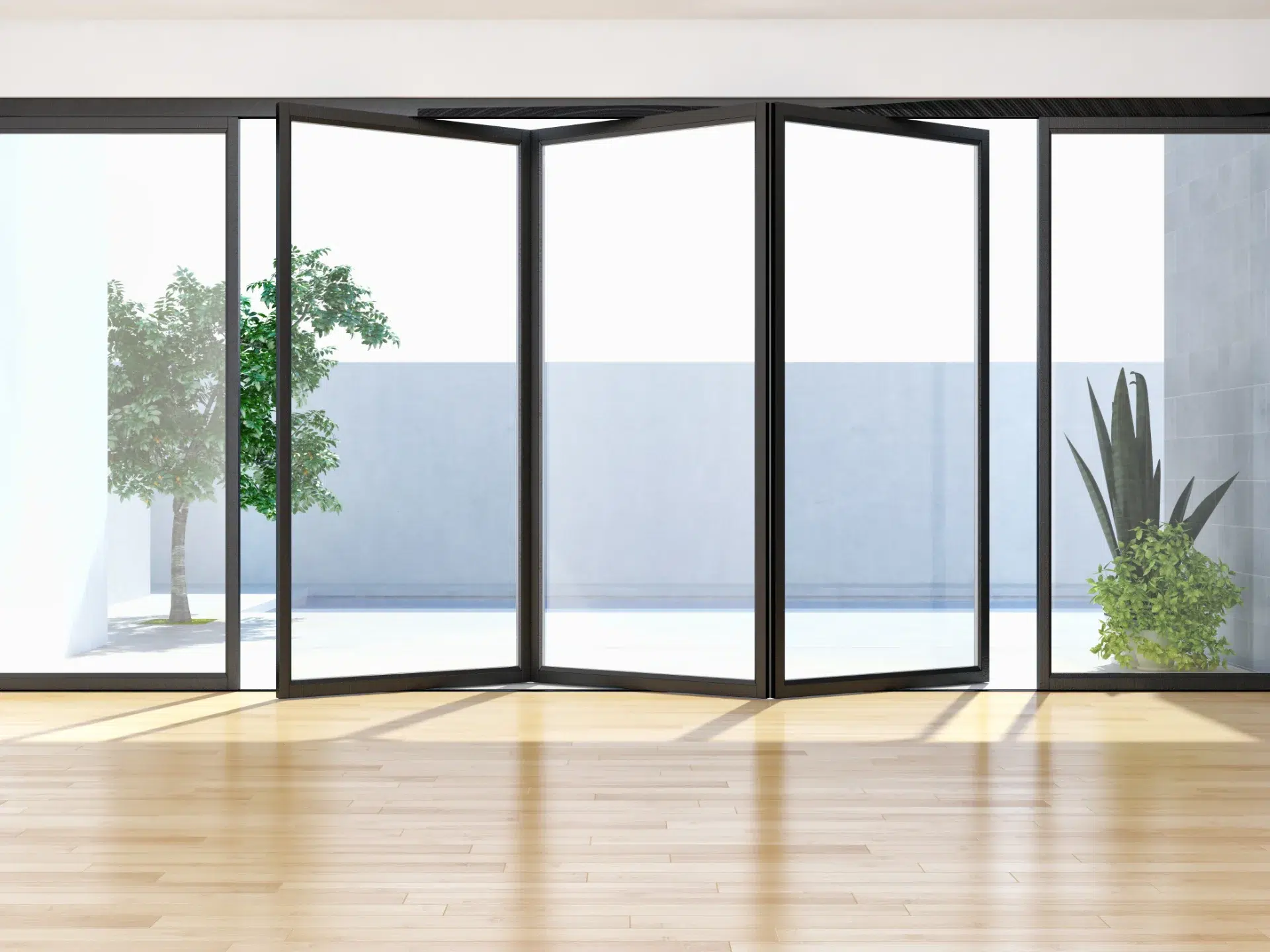 VLX 100 Bifold / Folding Door in Dallas, TX | Westlight Windows Dallas - detail 1