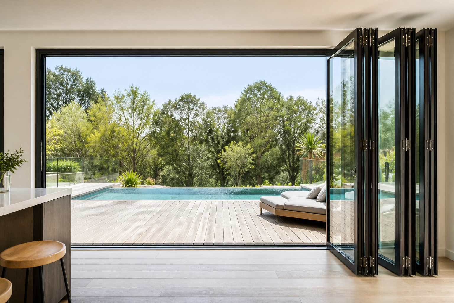 VLX 100 Bifold / Folding Door in Dallas, TX | Westlight Windows Dallas - detail 4