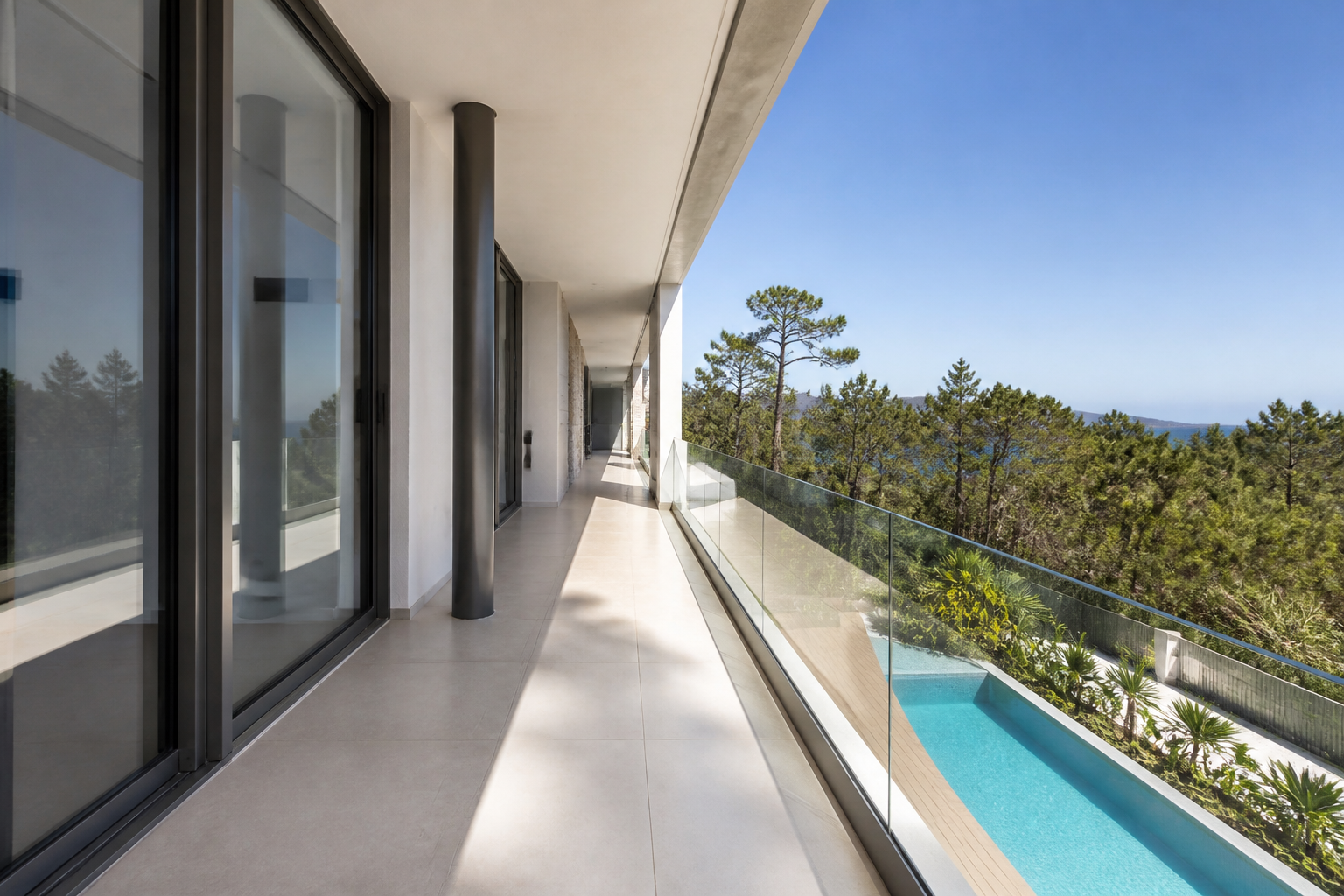 VLX 120 Glass Railing System in Dallas, TX | Westlight Windows Dallas - detail 4